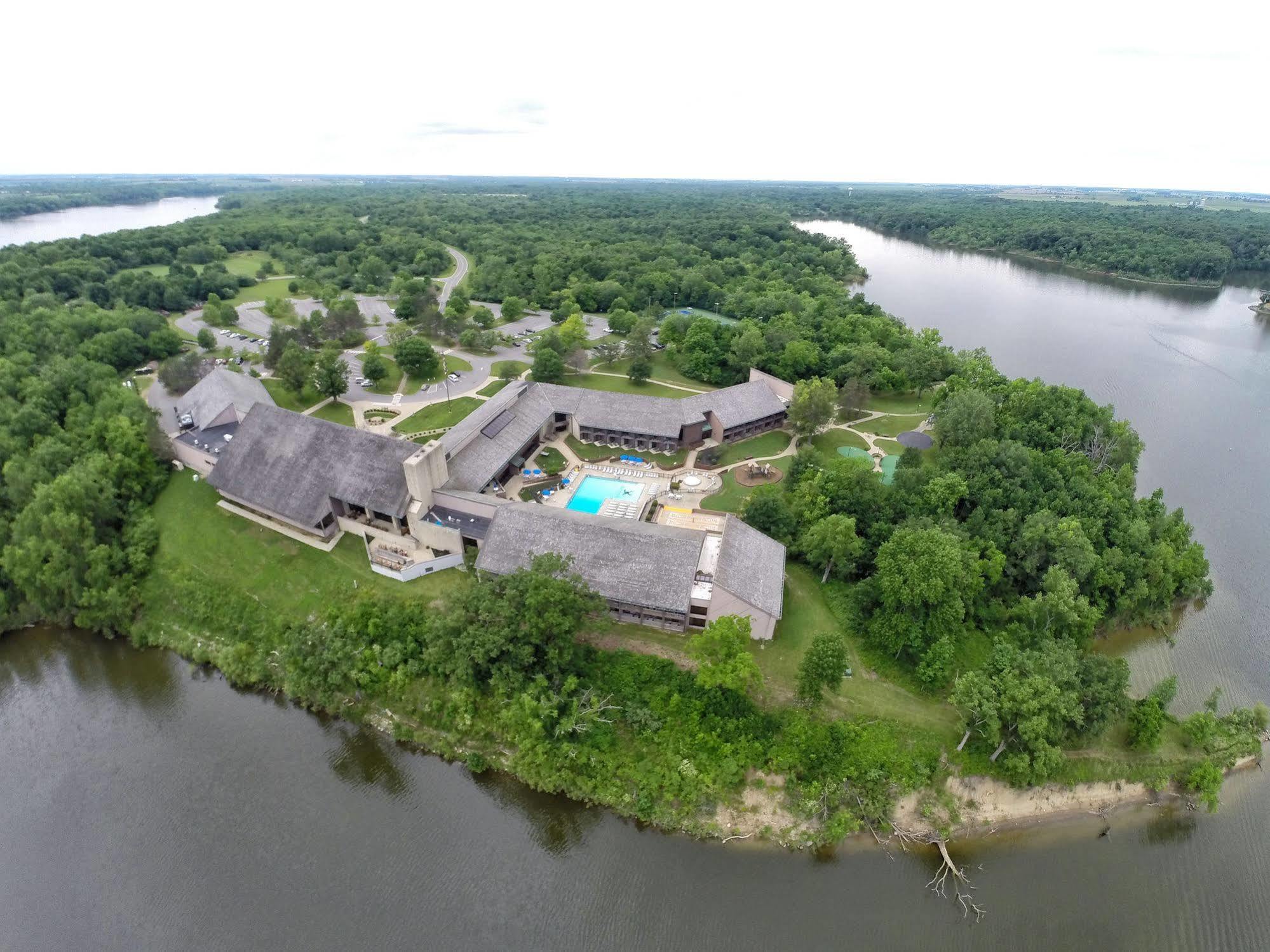 Deer Creek State Park Lodge And Conference Center Crownover Mill Bagian luar foto